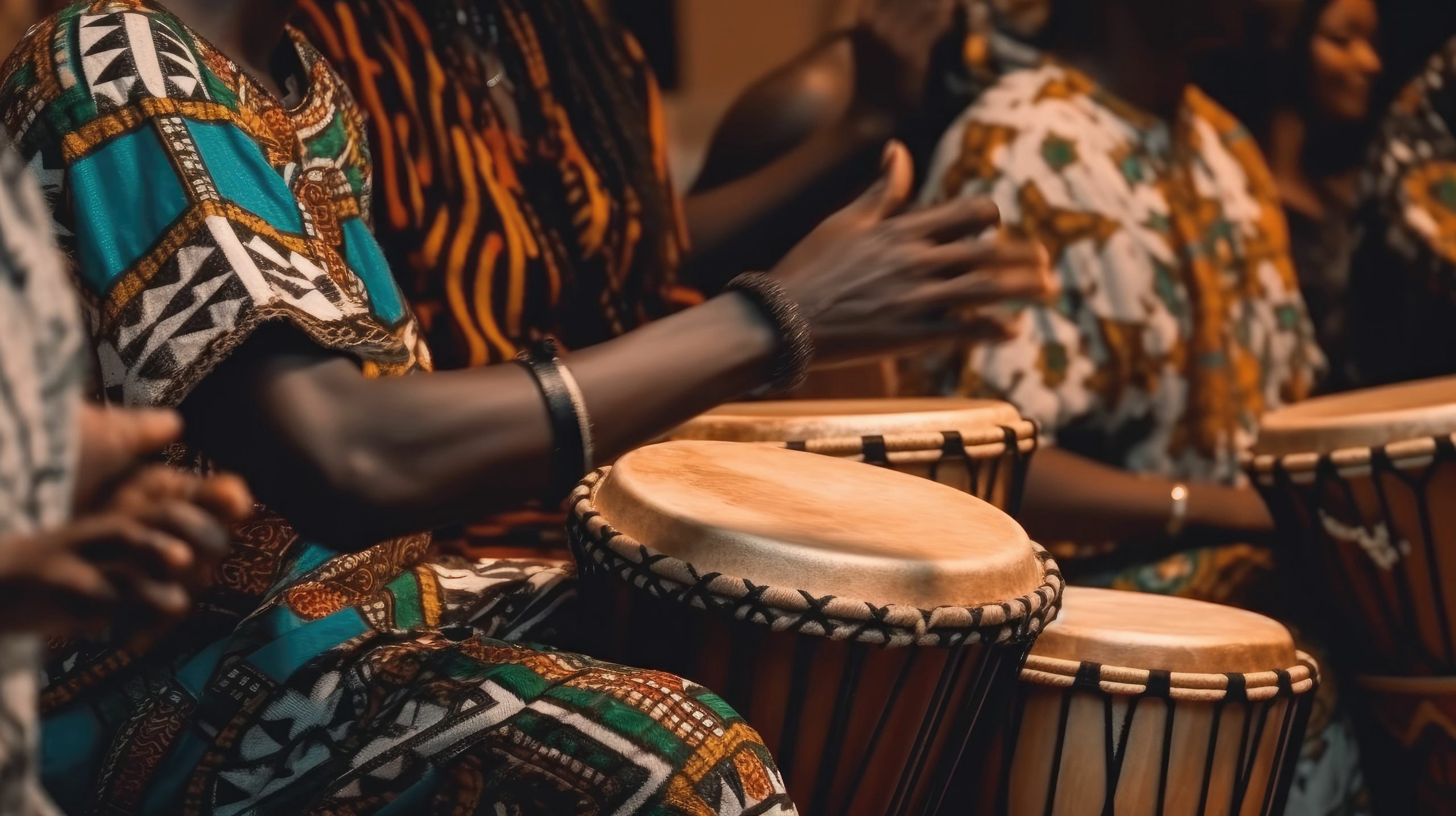 The Djembe drum…”Everyone gather together in peace.”