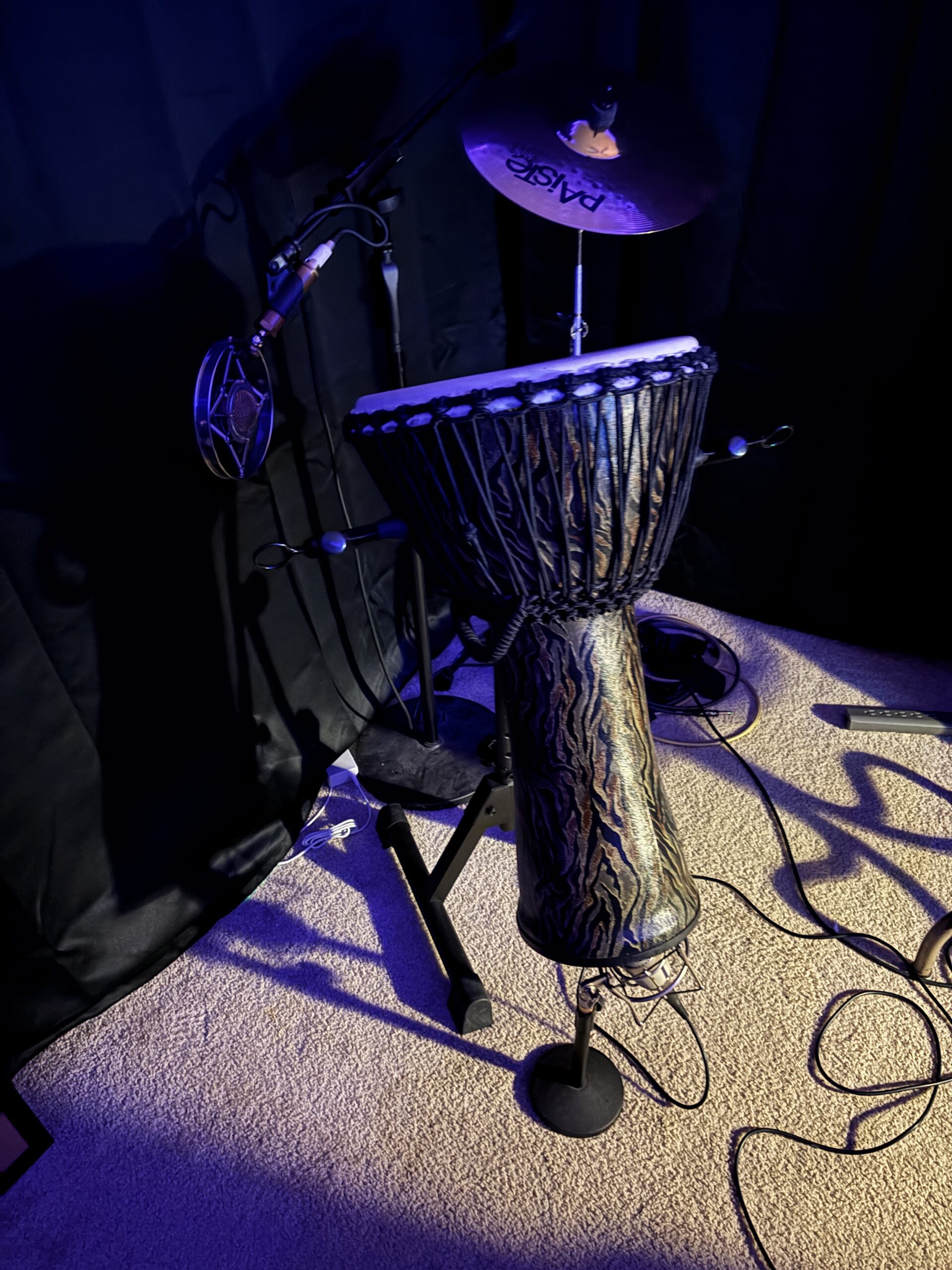 The Djembe Funk album is well under way!
